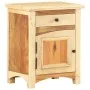 Mesita de noche de madera maciza reciclada 40x30x50 cm de vidaXL, Mesitas de noche - Ref: Foro24-282728, Precio: 98,95 €, Des...