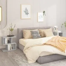 Nightstands 2 units gray Sonoma plywood 50x30x51.5 cm by vidaXL, Nightstands - Ref: Foro24-815831, Price: 47,53 €, Discount: %