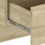 Mesita de noche de pared roble Sonoma de vidaXL, Mesitas de noche - Ref: Foro24-810941, Precio: 38,12 €, Descuento: %