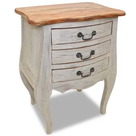 Nachttisch aus recyceltem Massivholz von vidaXL, Nachttische - Ref: Foro24-244504, Preis: 186,30 €, Rabatt: %