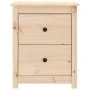 Mesitas de noche 2 uds madera maciza de pino 50x35x61,5 cm de vidaXL, Mesitas de noche - Ref: Foro24-813680, Precio: 115,83 €...