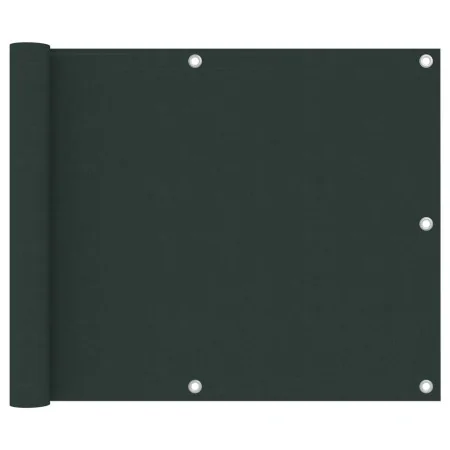 Toldo para balcón tela oxford verde oscuro 75x300 cm de , Sombrillas - Ref: Foro24-134996, Precio: 18,10 €, Descuento: %