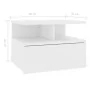 Mesita de noche flotantes 2 uds madera contrachapada 40x31x27cm de vidaXL, Mesitas de noche - Ref: Foro24-800406, Precio: 56,...