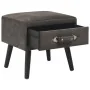 Mesita de noche gris 40x35x40 cm terciopelo de vidaXL, Mesitas de noche - Ref: Foro24-247542, Precio: 53,12 €, Descuento: %