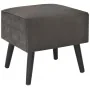 Mesita de noche gris 40x35x40 cm terciopelo de vidaXL, Mesitas de noche - Ref: Foro24-247542, Precio: 53,12 €, Descuento: %