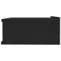 Floating bedside tables 2 pcs black plywood 40x30x15cm by vidaXL, Nightstands - Ref: Foro24-800309, Price: 43,05 €, Discount: %
