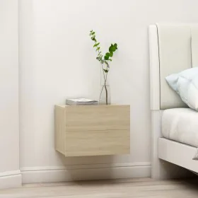 Nightstands 2 pcs oak-colored plywood 40x30x30 cm by vidaXL, Nightstands - Ref: Foro24-801060, Price: 57,34 €, Discount: %