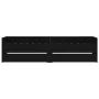 Estructura de cama con cajones negro 75x190 cm de , Camas y somieres - Ref: Foro24-3207358, Precio: 132,28 €, Descuento: %
