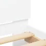 Estructura de cama con cabecero blanca 180x200 cm de , Camas y somieres - Ref: Foro24-3207462, Precio: 155,00 €, Descuento: %