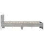 Estructura de cama con cabecero gris Sonoma 120x200 cm de , Camas y somieres - Ref: Foro24-3207495, Precio: 155,32 €, Descuen...