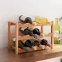 Wine rack for 12 bottles solid walnut wood by vidaXL, Wine racks - Ref: Foro24-350360, Price: 26,78 €, Discount: %