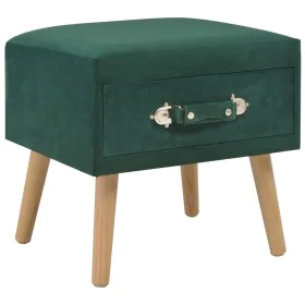 Mesita de noche verde 40x35x40 cm terciopelo de vidaXL, Mesitas de noche - Ref: Foro24-247538, Precio: 69,48 €, Descuento: %