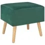 Mesita de noche verde 40x35x40 cm terciopelo de vidaXL, Mesitas de noche - Ref: Foro24-247538, Precio: 69,48 €, Descuento: %