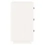 Mesita de noche madera maciza de pino blanco 40x40x75 cm de vidaXL, Mesitas de noche - Ref: Foro24-818337, Precio: 78,46 €, D...