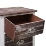 Mesita de noche madera de Paulownia marrón y blanca 38x28x45 cm de vidaXL, Mesitas de noche - Ref: Foro24-284048, Precio: 47,...