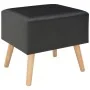 Black nightstand 40x35x40 cm synthetic leather by vidaXL, Nightstands - Ref: Foro24-247537, Price: 52,99 €, Discount: %