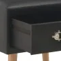 Black nightstand 40x35x40 cm synthetic leather by vidaXL, Nightstands - Ref: Foro24-247537, Price: 52,99 €, Discount: %