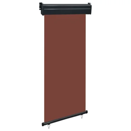 Toldo lateral de balcón marrón 85x250 cm de , Sombrillas - Ref: Foro24-48411, Precio: 55,93 €, Descuento: %