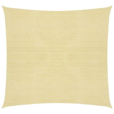 Toldo de vela beige HDPE 160 g/m² 6x6 m de , Sombrillas - Ref: Foro24-311114, Precio: 70,36 €, Descuento: %