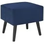 Mesita de noche azul 40x35x40 cm terciopelo de vidaXL, Mesitas de noche - Ref: Foro24-247540, Precio: 66,57 €, Descuento: %