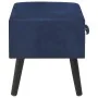 Mesita de noche azul 40x35x40 cm terciopelo de vidaXL, Mesitas de noche - Ref: Foro24-247540, Precio: 66,57 €, Descuento: %