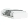 Cama con cajones madera de ingeniería blanca 190x190 cm de , Camas y somieres - Ref: Foro24-3207322, Precio: 130,92 €, Descue...