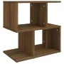 Mesitas de noche 2 uds contrachapada marrón roble 50x30x51,5cm de vidaXL, Mesitas de noche - Ref: Foro24-815833, Precio: 50,4...