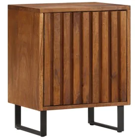 Mesita de noche madera maciza de mango 40x30x50 cm de vidaXL, Mesitas de noche - Ref: Foro24-247942, Precio: 115,76 €, Descue...