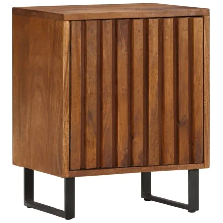 Mesita de noche madera maciza de mango 40x30x50 cm de vidaXL, Mesitas de noche - Ref: Foro24-247942, Precio: 115,76 €, Descue...
