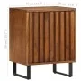 Mesita de noche madera maciza de mango 40x30x50 cm de vidaXL, Mesitas de noche - Ref: Foro24-247942, Precio: 115,76 €, Descue...