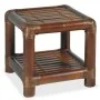 Mesita de noche de bambú marrón oscuro 40x40x40 cm de vidaXL, Mesitas de noche - Ref: Foro24-244608, Precio: 69,64 €, Descuen...