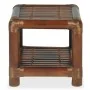 Mesita de noche de bambú marrón oscuro 40x40x40 cm de vidaXL, Mesitas de noche - Ref: Foro24-244608, Precio: 69,64 €, Descuen...