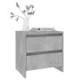 Mesita de noche madera ingeniería gris hormigón 45x34,5x44,5 cm de vidaXL, Mesitas de noche - Ref: Foro24-809853, Precio: 45,...