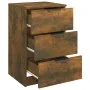 Smoked oak bedside table 40x36x65 cm by vidaXL, Nightstands - Ref: Foro24-817051, Price: 44,90 €, Discount: %