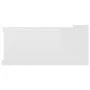 Mesitas noche flotante 2 uds contrachapada blanco 40x30x15 cm de vidaXL, Mesitas de noche - Ref: Foro24-800319, Precio: 44,58...