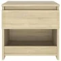 Nachttisch aus Eichenfarbenem Sperrholz 40x30x39cm von vidaXL, Nachttische - Ref: Foro24-803449, Preis: 33,89 €, Rabatt: %