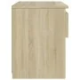 Nachttisch aus Eichenfarbenem Sperrholz 40x30x39cm von vidaXL, Nachttische - Ref: Foro24-803449, Preis: 33,89 €, Rabatt: %