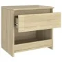 Nachttisch aus Eichenfarbenem Sperrholz 40x30x39cm von vidaXL, Nachttische - Ref: Foro24-803449, Preis: 33,89 €, Rabatt: %