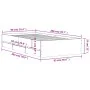 Cama con cajones madera de ingeniería blanca 90x200 cm de , Camas y somieres - Ref: Foro24-3207294, Precio: 132,94 €, Descuen...