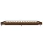 Estructura de cama madera contrachapada marrón roble 120x190 cm de vidaXL, Camas y somieres - Ref: Foro24-832196, Precio: 98,...