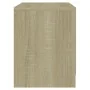 Mesitas de noche 2 uds madera ingeniería roble Sonoma de vidaXL, Mesitas de noche - Ref: Foro24-809852, Precio: 79,21 €, Desc...