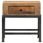 Mesita de noche de madera maciza reciclada 40x35x40 cm de vidaXL, Mesitas de noche - Ref: Foro24-282890, Precio: 92,47 €, Des...