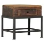 Mesita de noche de madera maciza reciclada 40x35x40 cm de vidaXL, Mesitas de noche - Ref: Foro24-282890, Precio: 92,47 €, Des...