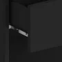 Mesitas de noche de pared 2 unidades negras de vidaXL, Mesitas de noche - Ref: Foro24-810956, Precio: 52,08 €, Descuento: %