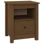 Bedside tables 2 pcs honey brown pine wood 40x35x49 cm by vidaXL, Nightstands - Ref: Foro24-813716, Price: 70,72 €, Discount: %