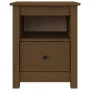 Bedside tables 2 pcs honey brown pine wood 40x35x49 cm by vidaXL, Nightstands - Ref: Foro24-813716, Price: 70,72 €, Discount: %
