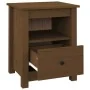 Bedside tables 2 pcs honey brown pine wood 40x35x49 cm by vidaXL, Nightstands - Ref: Foro24-813716, Price: 70,72 €, Discount: %
