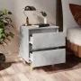 Mesitas de noche con patas 2 uds madera pino gris 40x35x50 cm de vidaXL, Mesitas de noche - Ref: Foro24-805860, Precio: 72,70...