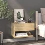 Mesita de noche de pared roble Sonoma de vidaXL, Mesitas de noche - Ref: Foro24-810959, Precio: 37,86 €, Descuento: %