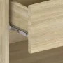 Mesita de noche de pared roble Sonoma de vidaXL, Mesitas de noche - Ref: Foro24-810959, Precio: 37,86 €, Descuento: %